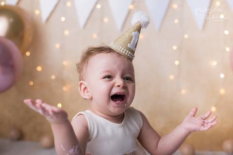 smash the cake delicado menina balões sp'