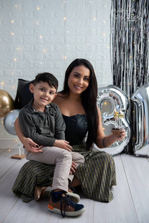 Ensaio de aniversário em estúdio São Paulo'