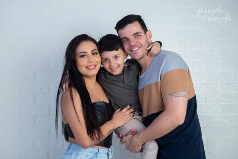 Ensaio Família Estúdio SP'