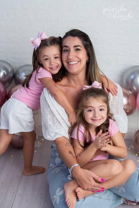 Ensaio Mãe e Filhas São Paulo'