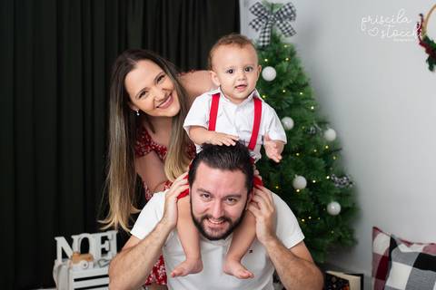 ensaio fotográfico natal família SP'