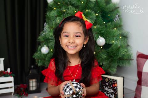 Ensaio fotográfico natal infantil SP Zona Sul'