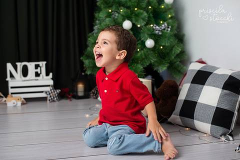 Mini Sessão Natal Estúdio SP'