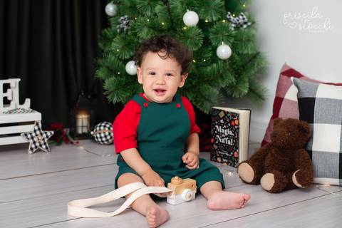 sessão de fotos natal bebê SP Zona Sul'