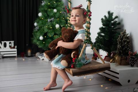 ensaio natal bebê SP'