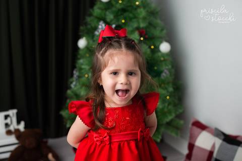 ensaio de natal em estúdio SP'