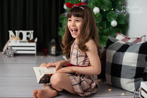 ensaio de natal em estúdio SP Zona Sul'