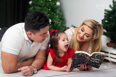 fotos de ensaio de natal em família SP'