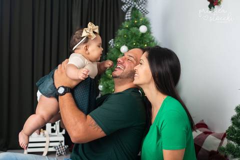 fotos de ensaio de natal em família SP'