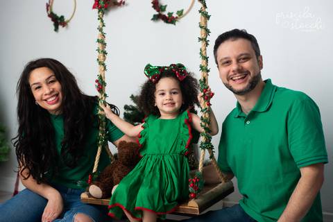 fotos de ensaio de natal em família SP'