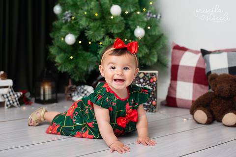 ensaio natal bebê estúdio sp zona suk'
