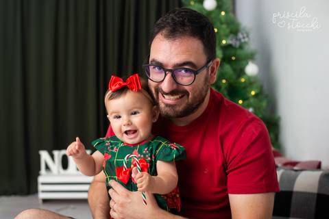 sessão de fotos natal família SP Zona Sul'