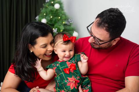 ensaio fotográfico natal família SP'