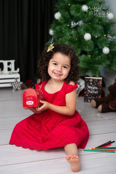 Ensaio Natal Infantil SP'