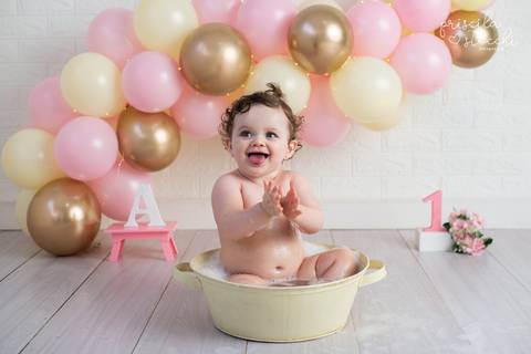 Ensaio Banho Smash the Cake SP Zona Sul'