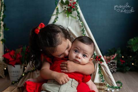 Ensaio de Natal Irmãos SP Zona Sul'