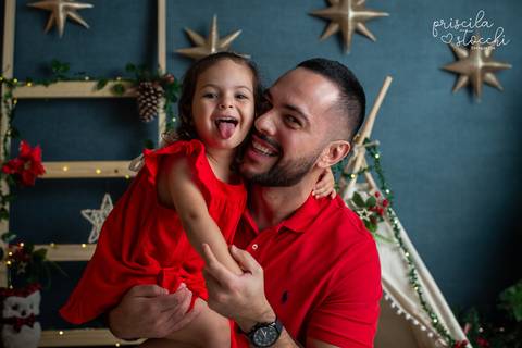 Ensaio de Natal Estúdio SP'