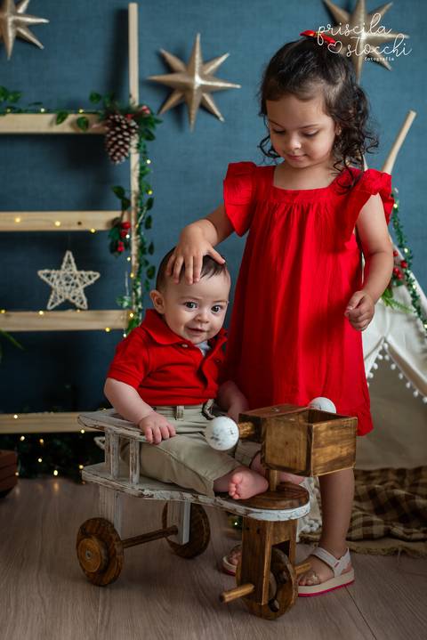 Mini Ensaio Natal Infantil SP Zona Sul'