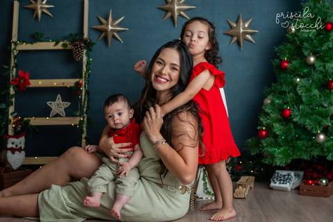 Mini Sessão Natal Família SP'