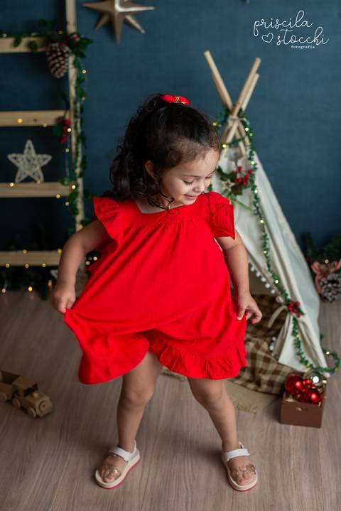 Ensaio Fotográfico Natal Infantil SP'