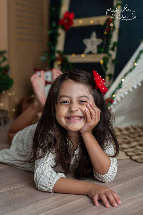 Ensaio Fotográfico Natal Infantil SP'