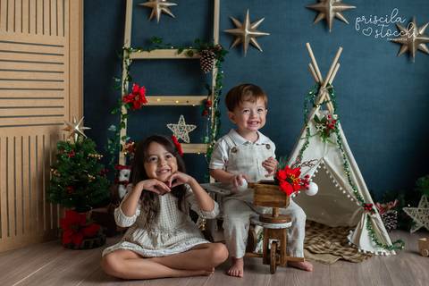 Ensaio de Natal Família SP Zona Sul'