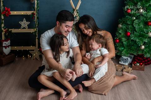 Ensaio de Família Natal e Ano Novo São Paulo'