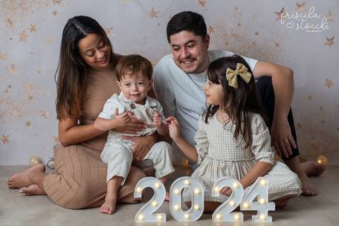 Ensaio Fotográfico Natal e Ano Novo Infantil SP '