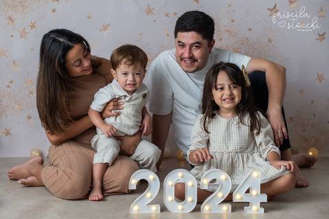 Ensaio Natal e Ano Novo Família SP'