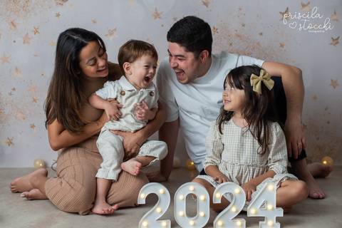 Ensaio Natal e Ano Novo em Família SP'