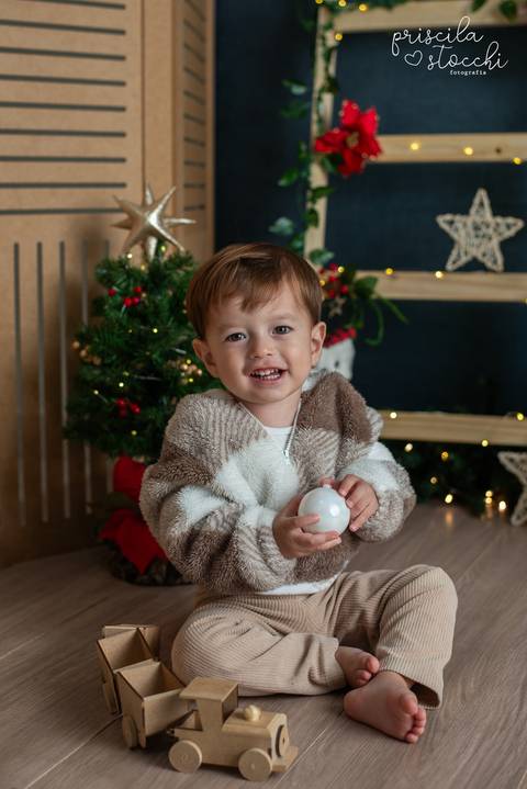 Ensaio de Natal Infantil SP'