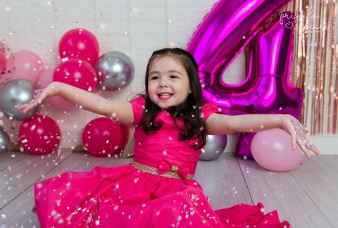 Sessão de Fotos Aniversári0 5 anos menina SP'