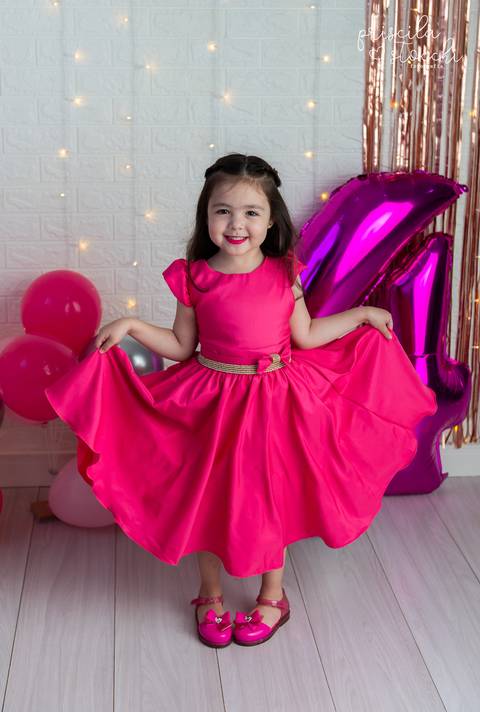 Ensaio Aniversário 4 anos Menina SP Tema Barbie'