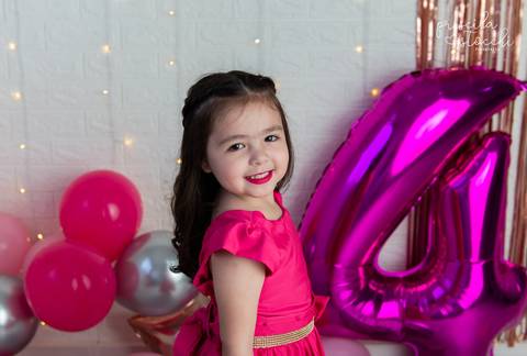 Ensaio Aniversário 5 anos Menina SP Zona Sul'