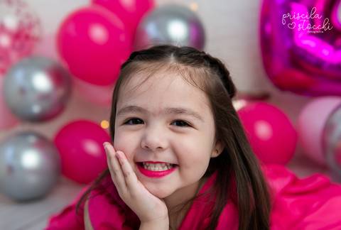 Ensaio Aniversário 4 anos Menina SP Zona Sul'