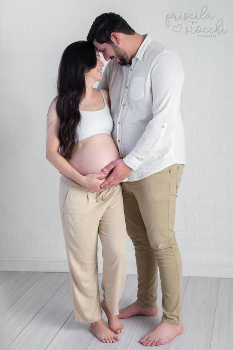 Ensaio Gestante Com Marido SP'