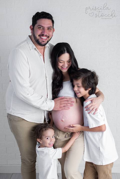 Ensaio Gestante Família SP Zona Sul'