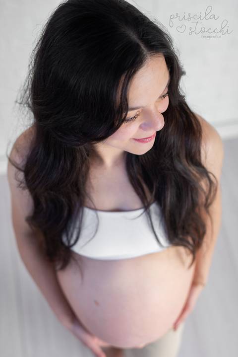 Ensaio Fotográfico Gestante Estúdio SP'