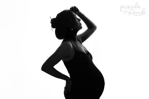 Ensaio Gestante Sombra Silhueta SP Zona Sul'