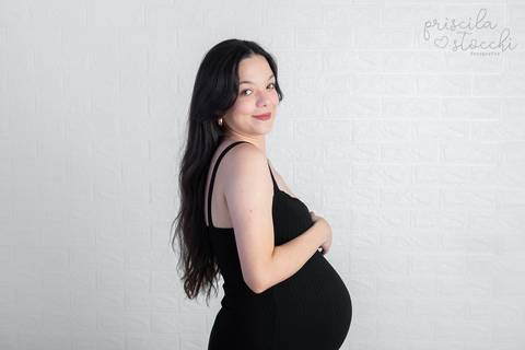 Ensaio Gestante Roupa Preta São Paulo'