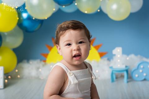 Ensaio 1 aninho Sunshine Sol Menino SP'