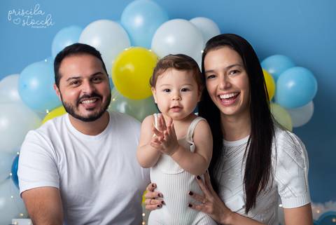 Smash the Cake em Família 1 ano Estúdio São Paulo'