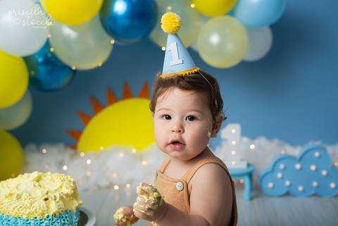 Smash the Cake Sunshine Sol Estúdio São Paulo'