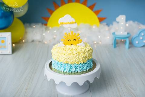 Smash the Cake Sunshine Sol Estúdio SP'