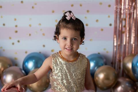 Ensaio Fotográfico Estúdio 3 anos Menina'