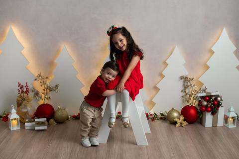 Ensaio Fotográfico Infantil Natal SP Zona Sul'