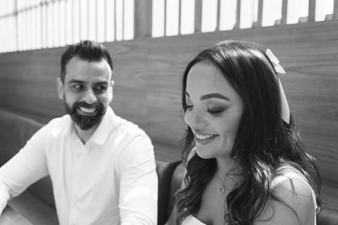 Ensaio fotográfico casamento civil SP'