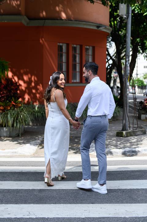 Ensaio fotográfico casamento civil SP'