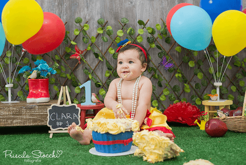 Smash the Cake Branca de Neve Estúdio São Paulo SP'