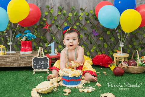 Smash the Cake Branca de Neve Estúdio São Paulo SP'